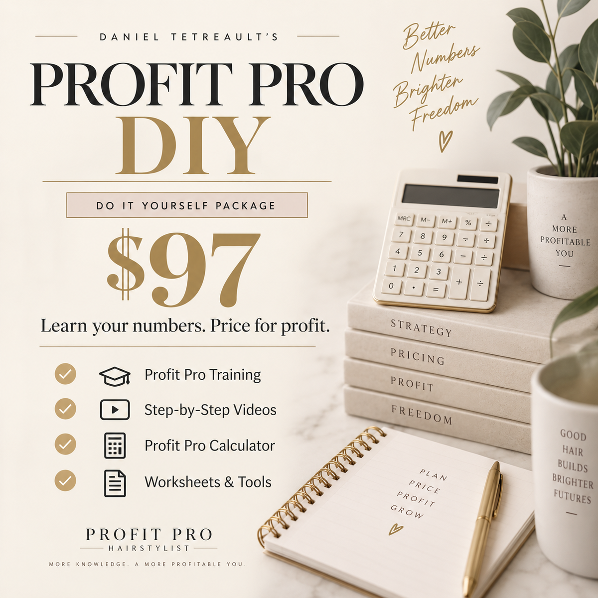 Profit Pro DIY – Hairstylist Profit System